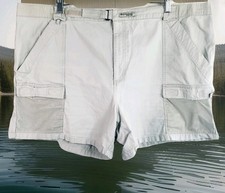 Columbia PFG Cargo Shorts Mens 3X Khaki Tan Fishing Mesh Pockets