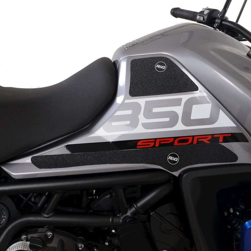 Kit adhesif de reservoir R&G RACING pour stabiliser le pilote sur Tiger 850