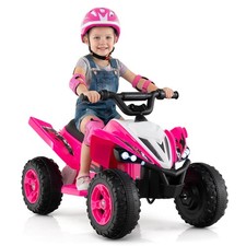 12V Quad 4 Wheeler Ride on Toy w/ Music, Light, USB Port, Wireless Connection