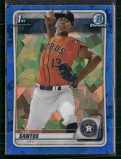 2020 Bowman Draft Sapphire Edition #BD-139 Alex Santos