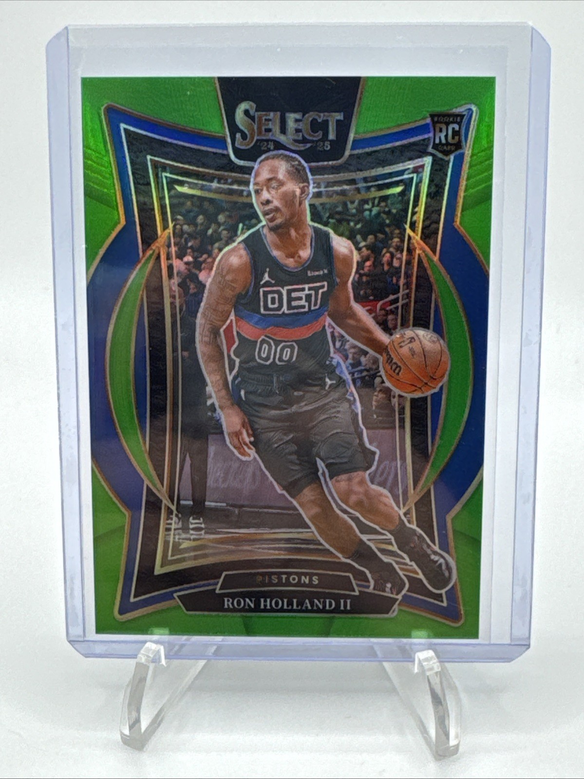 2024-25 Select Basketball - Concourse Ron Holland II Neon Green /75 (RC) 🔥🔥