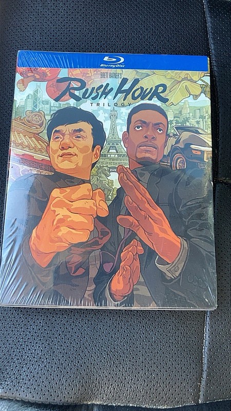 Rush Hour Trilogy Blu-ray Sealed Brand New Chris Tucker Jackie Chan