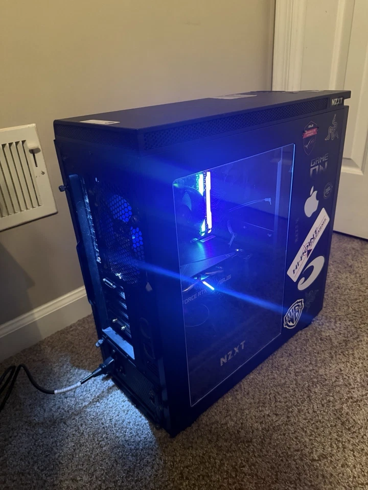 Gaming PC | Ryzen 5 2600x | RTX 2070 | 16GB RAM | ASUS B350-F | 232GB SSD - Image 2 of 4