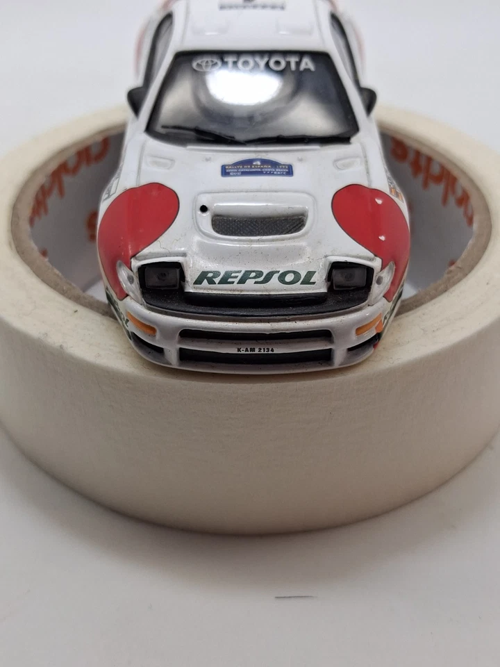 Toyota Celica Turbo 4WD Eaglemoss Scala 1:43. Vintage. - Immagine 4 di 4