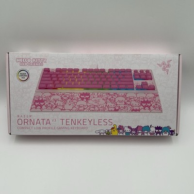Razer Ornata V3 Tenkeyless Hello Kitty and Friends Edition Keyboard Backlit keys