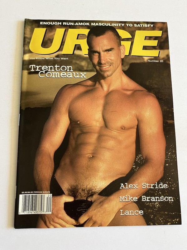 URGE Magazine Vol 1 #20 1997 Gay TRENTON COMEAUX MIKE BRANSON Alex Stride Gay