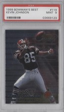 1999 Bowman's Best Kevin Johnson #119 PSA 9 MINT 0q3