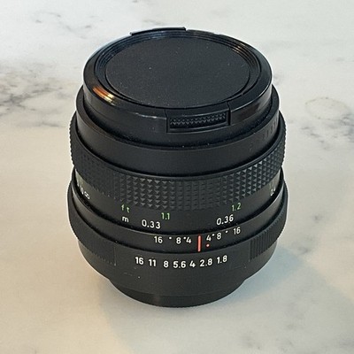 Pentacon 50mm f/1.8 Vintage Manual Focus Lens   M42   Adaptable 