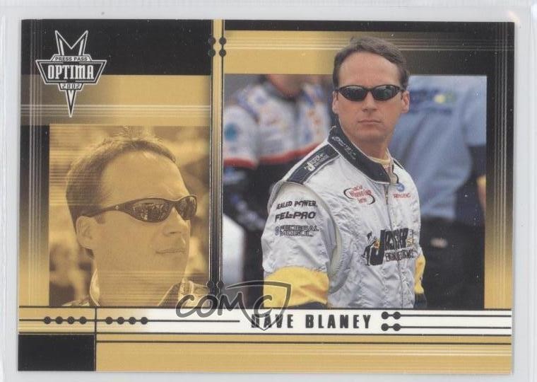 2002 Press Pass Optima Dave Blaney #2 0s5