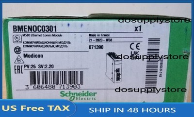Schneider Electric Modicon M340 BMENOC0301 NEW FREE Shipping