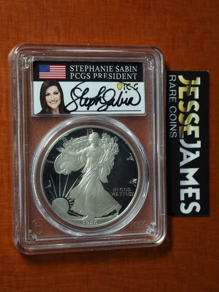 American Eagle PR 70 Graded Silver Bullion Coins 1986 for sale | eBay