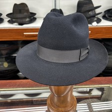 Stetson Handley Men's Fur Felt Black Hat Made In The USA Size 7