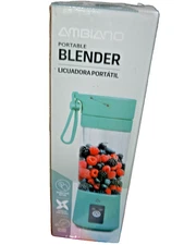 New Sealed in box Ambiano Portable Blender stainless steel blades re chargable
