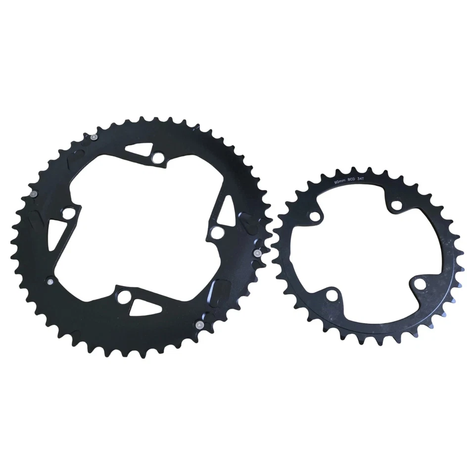FSA Road bike Chainring Set 50T 34T Alloy 11 speed 120BCD 90BCD 4 Bolt - Image 3 of 4