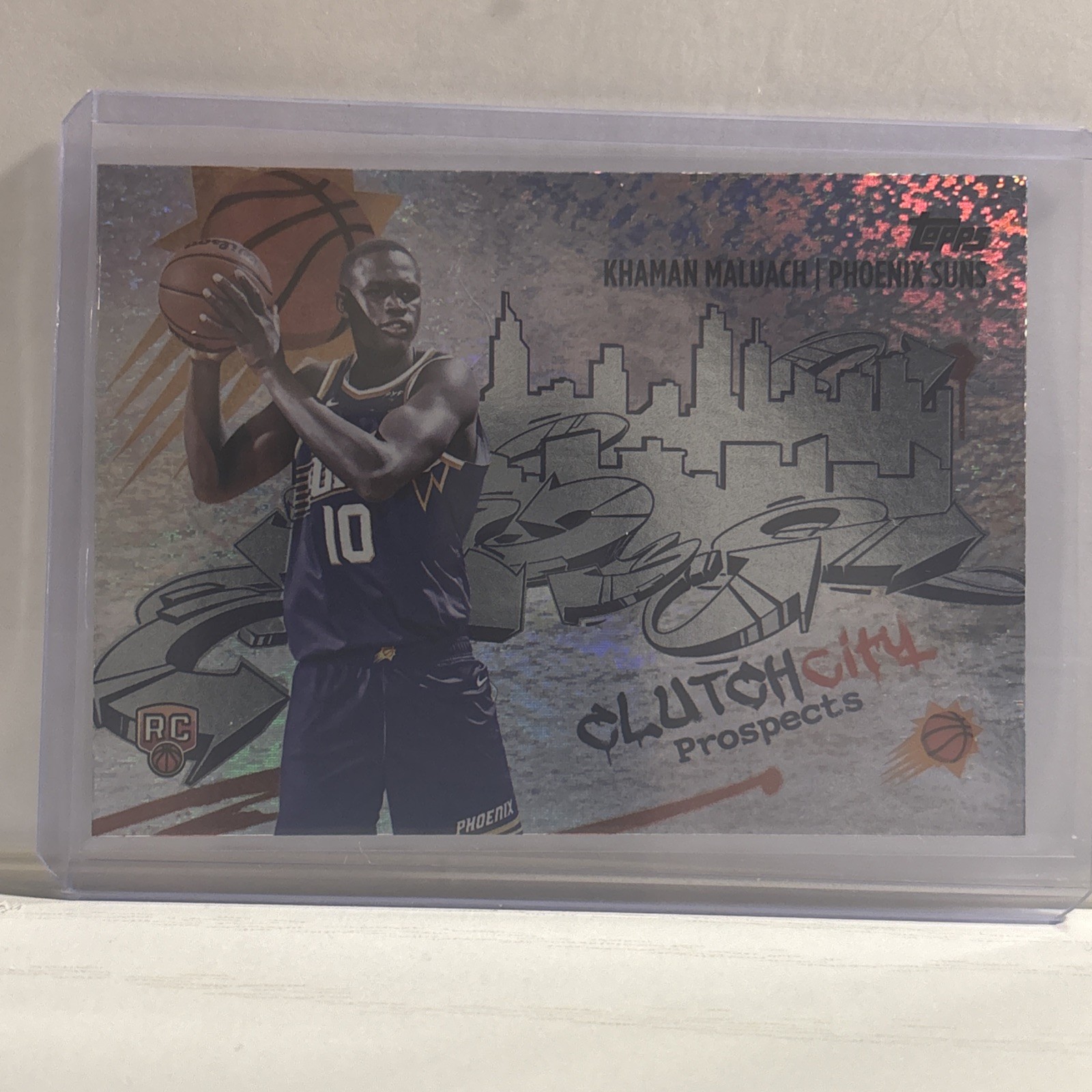 Khaman Maluach 2025 Topps Clutch City Prospects Rookie