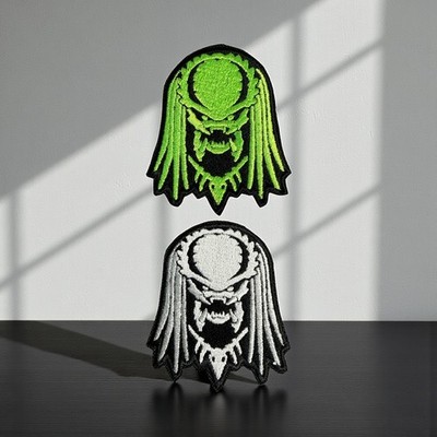 Alien Xenos Predator Embroidery Patch 3.38" X 2.92" Multi Colors | eBay
