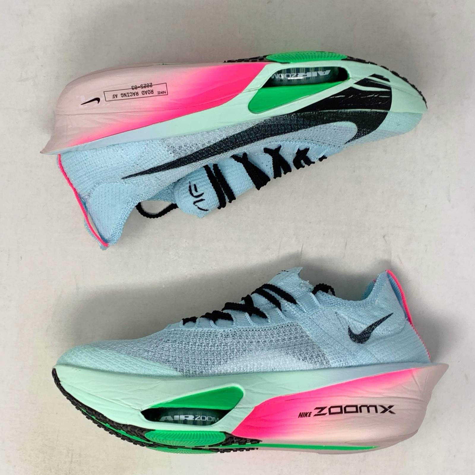 Nike Air Zoom Alphafly NEXT% 3 Glacier Blue Sneakers, Size 9.5 FD8315-400 thumbnail 8