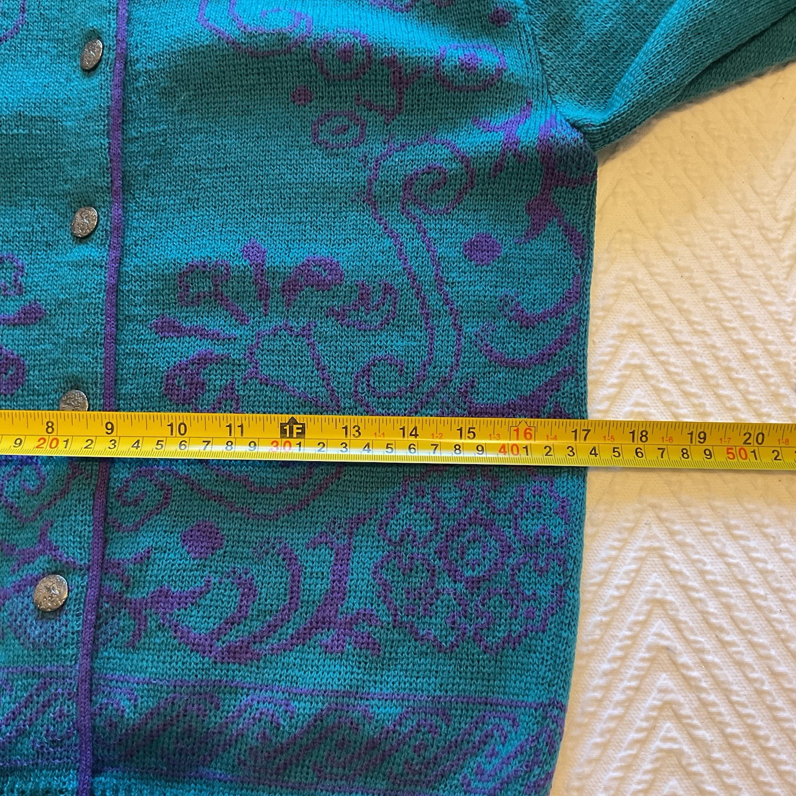 Pendleton 100% Virgin Wool Button Up Cardigan Swe… - image 14