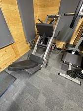 Body Solid Hack Squat Leg Press Machine Weights Not Included