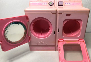 Barbie Mattel Vintage Zubehör Möbel 1990 Waschmaschine Trockner