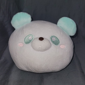 MINISO White/Blue Bear Plush Stuffed Animal, Washable, Small 6-14 in 2022