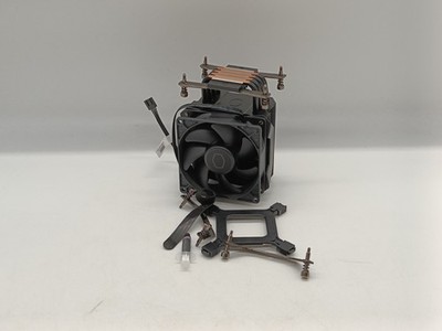 Cooler Master Hyper 411 Nano Luftkühler Kühlkörper 92mm PWM Lüfter schwarz BESCHREIBUNG LESEN