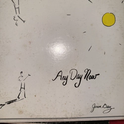 Joan Baez – Any Day Now 2 LP Set 1968 Original Bob Dylan Covers VG+ Vanguard