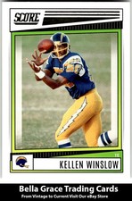 2022 Score #141 Kellen Winslow San Diego Chargers NFL Football