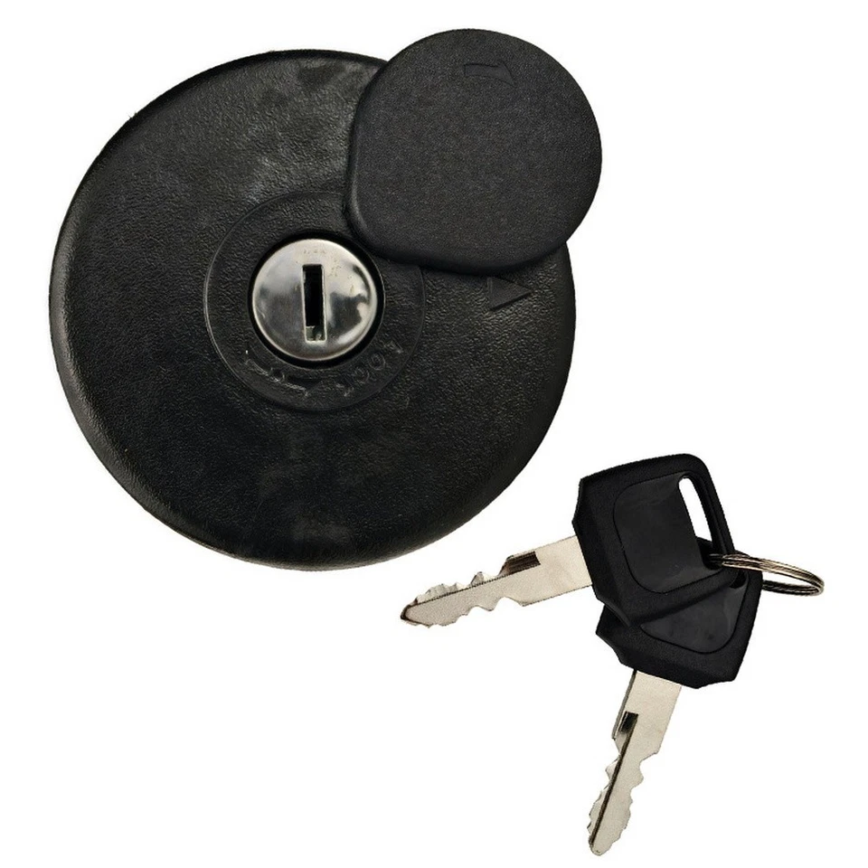 Replacement Fuel Tank Cap Ignition Switch Set with Keys Fits Most Motorcycles - Image 3 of 4