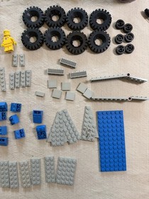 Vintage 1982 LEGO 6950 Mobile Rocket Transport-incomplete w/ Instruction manual 