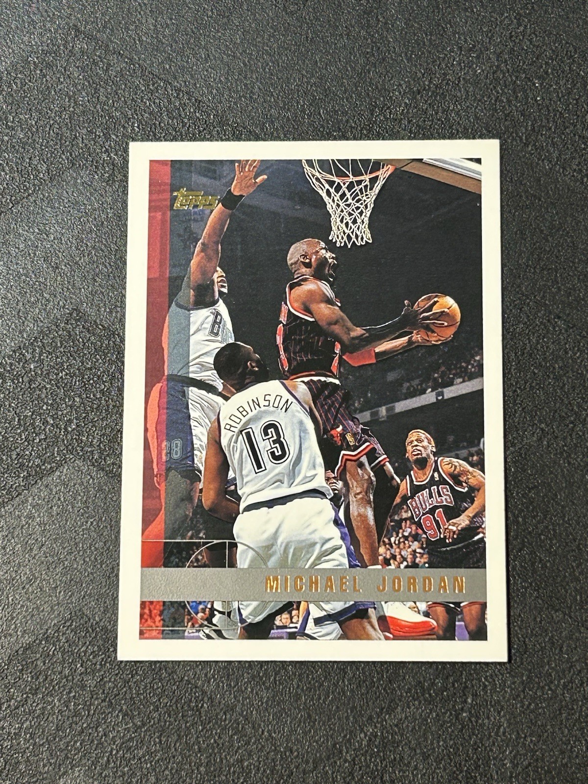1997-98 Topps Basketball ~ Michael Jordan #123 ~ Chicago Bulls