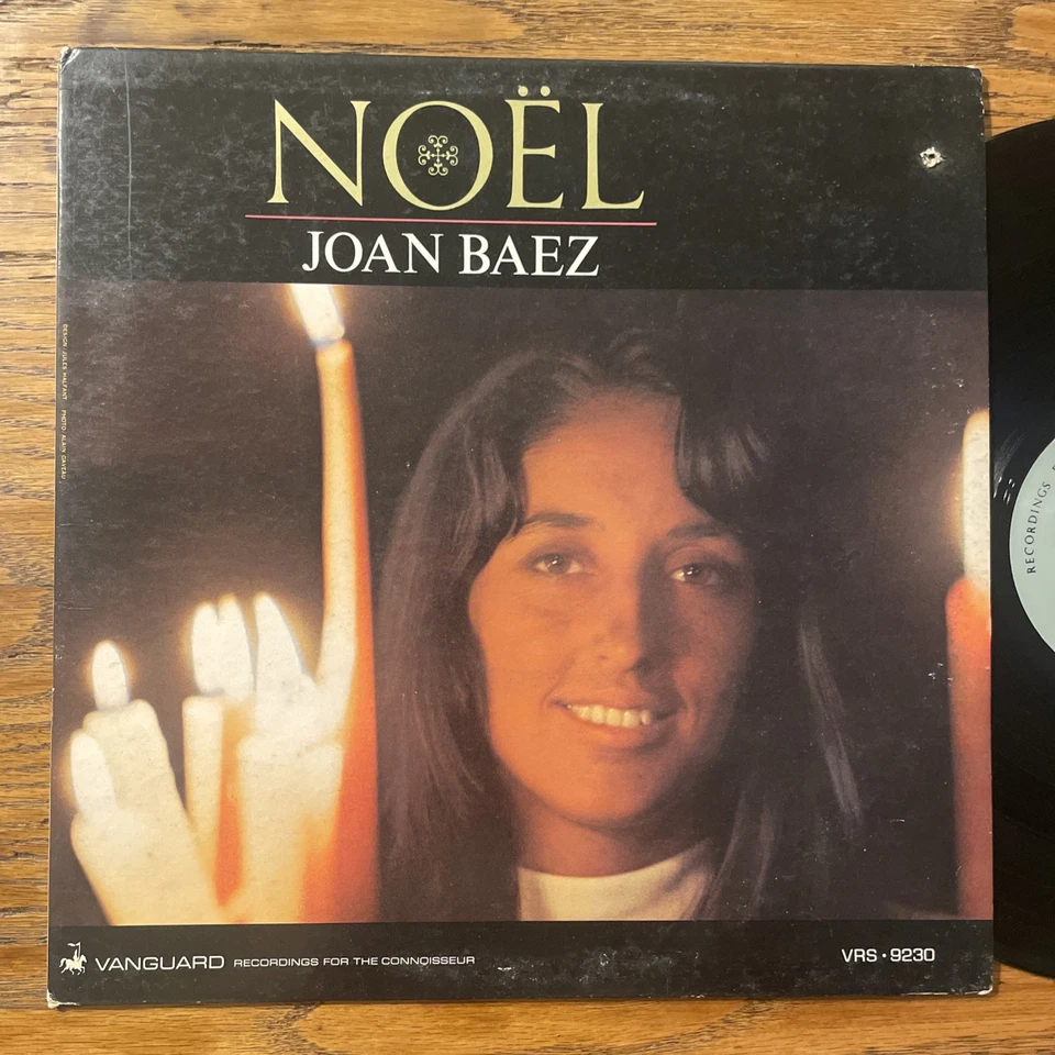 Joan Baez / Noel LP Vanguard Christmas Holiday Stereo VG+!!! Foto 2 de 4