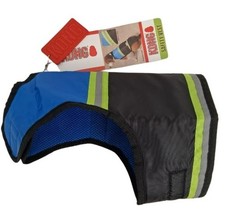 NEW KONG Safety Dog Vest MED Jacket Coat Harness High Visibility Reflective Safe