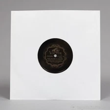 Bags Unlimited S10W - 10 Inch 78 RPM Paper Record Sleeves - 50 Count (White) [Ne