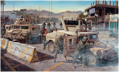 On Any Given Day - by James Dietz - Iraq