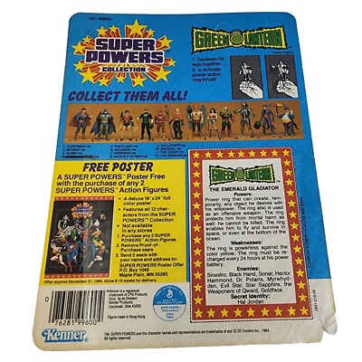 Kenner Super Powers Collection Green Lantern Action Figure