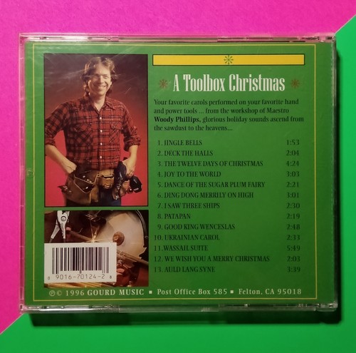 A Toolbox Christmas- Woody Phillips (CD, 2003) - Picture 2 of 4