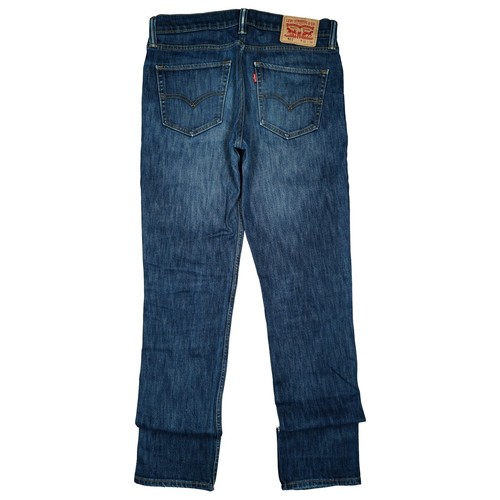 LEVIS 511 W32 L34 Jeans Azul Para Hombre Stretch Straight Leg Regular Fit 48 M - Imagen 4 de 5
