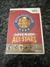 Case Manual Only NO GAME Super Mario All Stars Wii Authentic