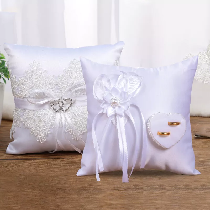 Personalised store wedding cushion