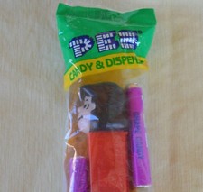 Sealed PEZ Candy Dispenser Peanuts Lucy with a Red 'Body'