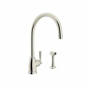 Rohl U 4846ls Pn 2 Perrin Rowe Kitchen Faucet With Side Spray