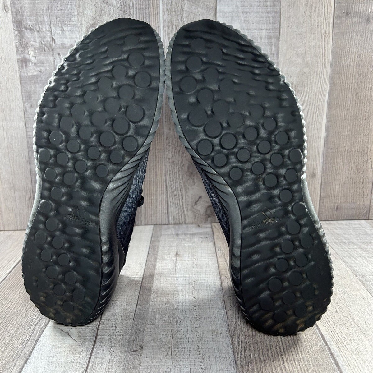 Adidas Alphabounce EM Men's Running Shoes Black Grey Four Adidas Alphabounce EM Men's Running Shoes Black Grey Four