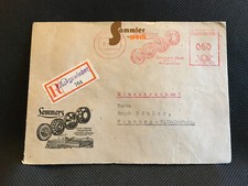 alter R-Brief – Lemmerz-Werk GmbH Königswinter - Felgenfabrik/ Freistempler 1949