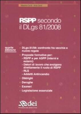 RSPP secondo il Dlgs 81/2008 - Caroli Massimo, Caroli Anita