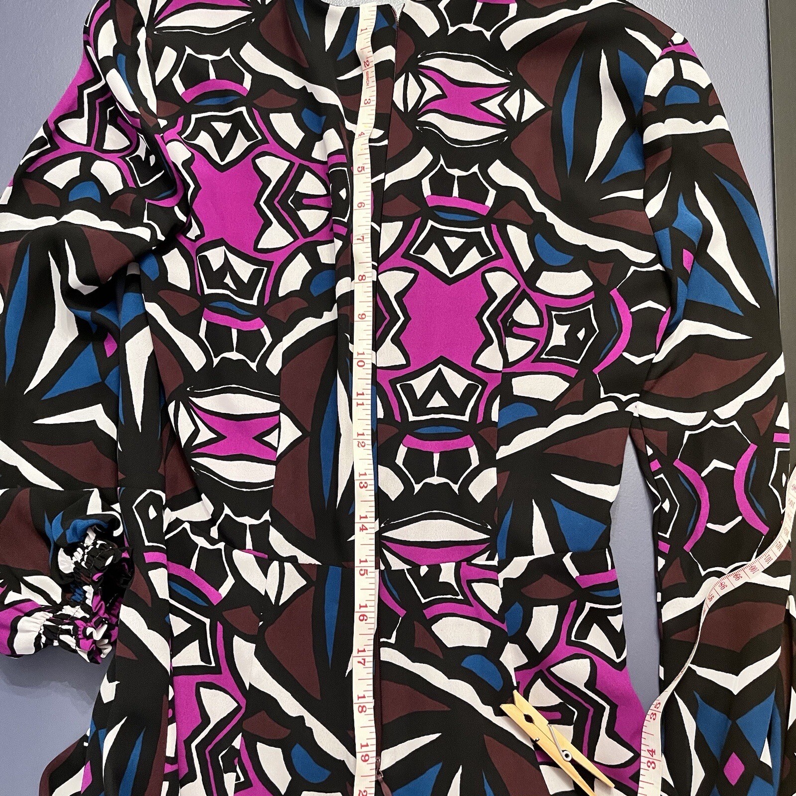 1. state Multicolored Size Xs Patterned Dress Bal… - image 12