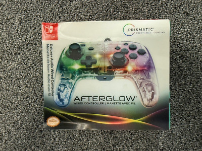 PDP Afterglow LED Deluxe + Audio Wired Controller for Nintendo Switch Lot of 10