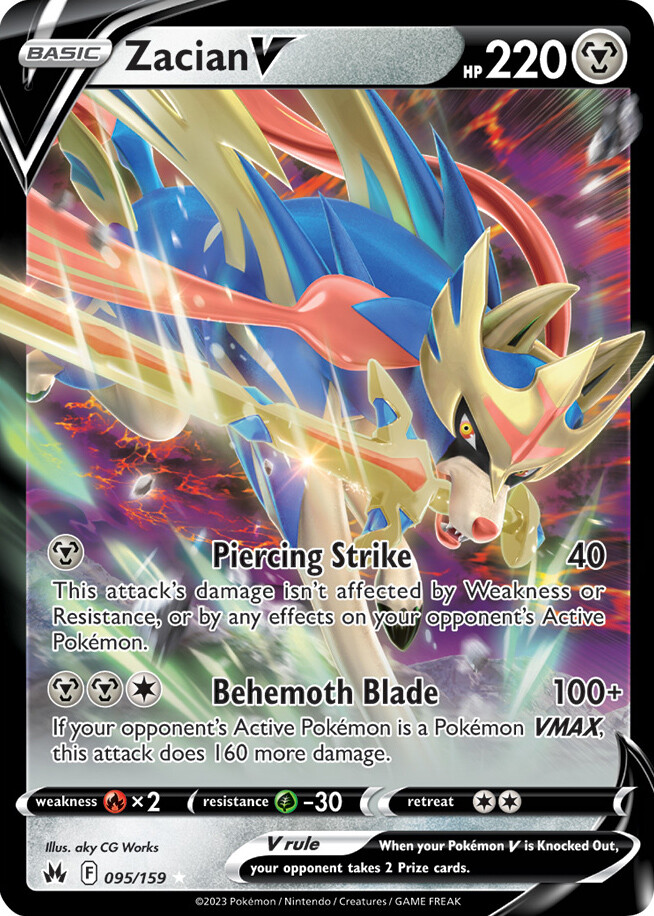 Pokemon Crown Zenith Holo, Reverse Holo, You Pick