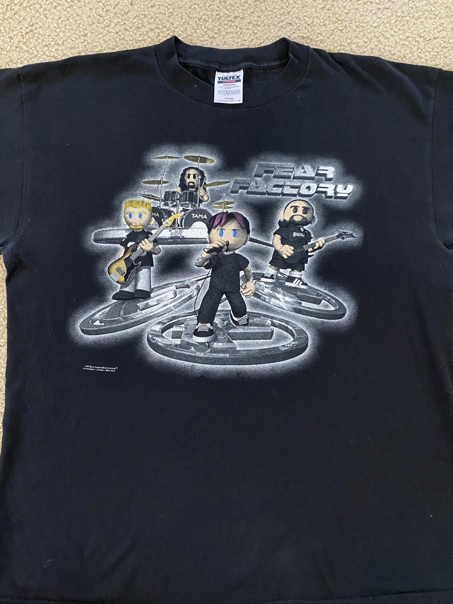 Rare Vintage 90s Fear Factory Characters T Shirt XL | eBay