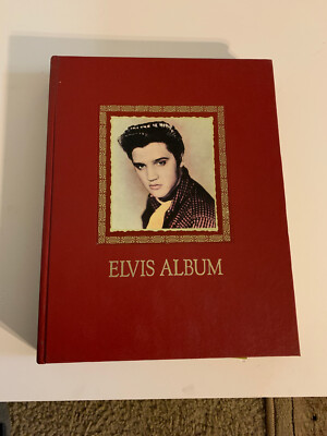 Vintage Elvis Presley Album Book 1991 Hardcover 320 pages with lot pictures.